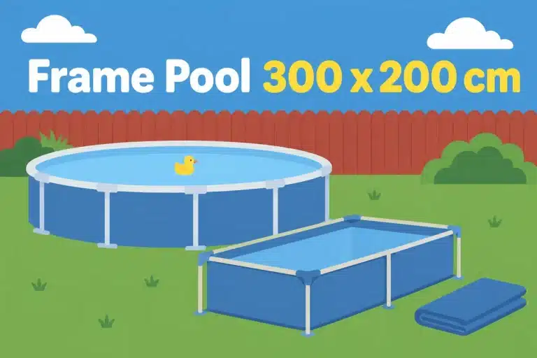 Frame Pool 300 x 200 cm - Illustration