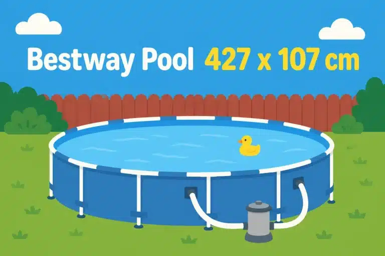 Bestway Pool 427 x 107 cm - Illustration