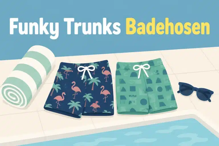 Funky Trunks Badehosen - Illustration