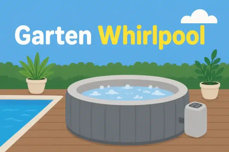 Garten Whirlpool - Illustration