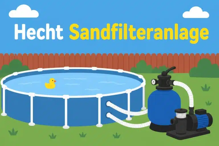 Hecht Sandfilteranlage - Illustration