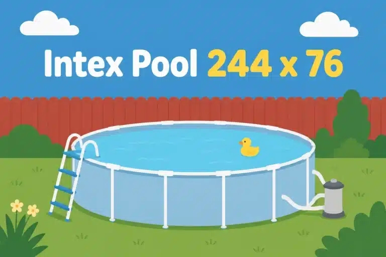 Intex Pool 244 x 76 - Illustration