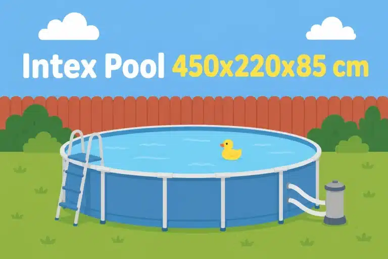 Intex Pool 450x220x85 cm - Illustration