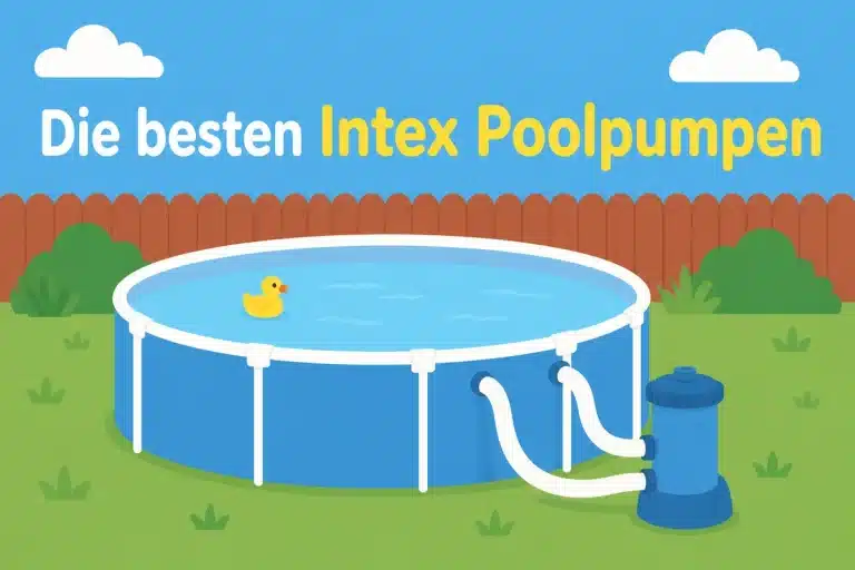 Die besten Intex Poolpumpen - Illustration