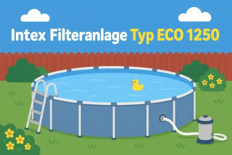 Intex Filteranlage Typ ECO 1250 - Illustration
