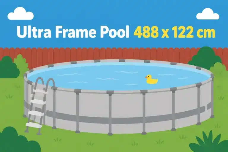 Ultra Frame Pool 488 x 122 cm - Illustration