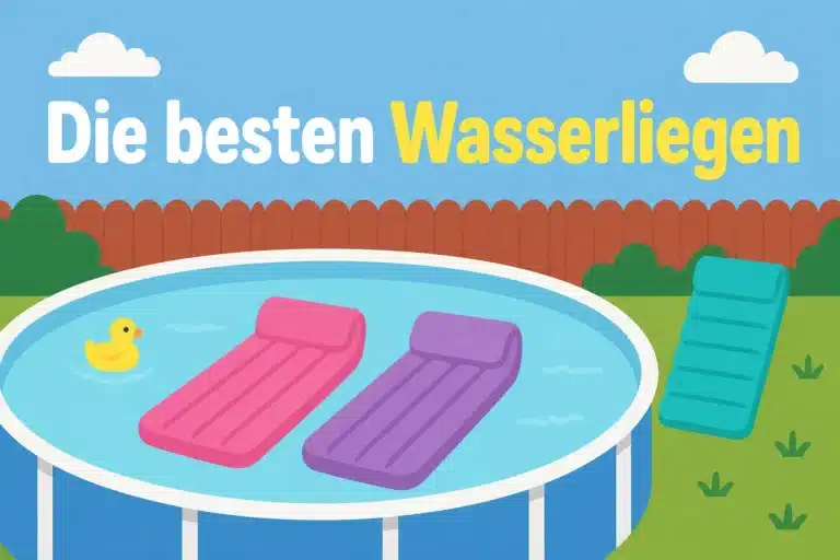 Die besten Wasserliegen - Illustration