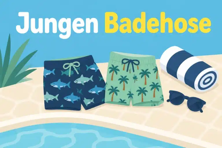 Jungen Badehose - Illustration