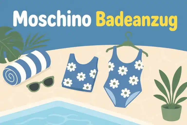 Moschino Badeanzug - Illustration