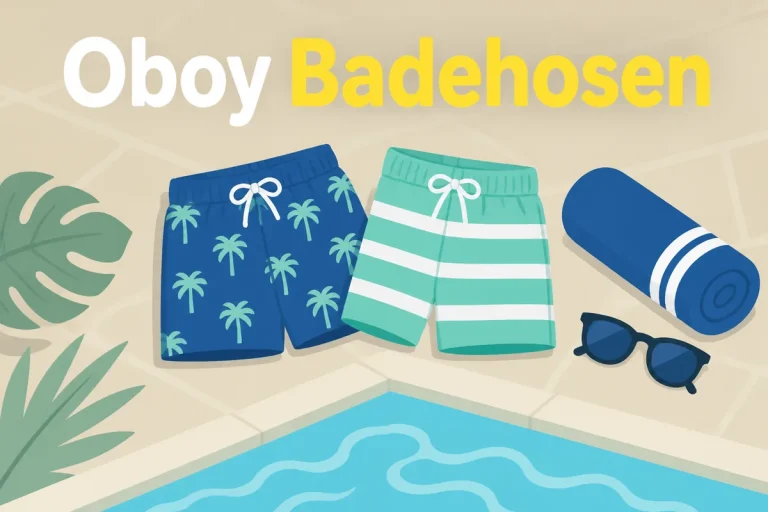 Oboy Badehosen - Illustration