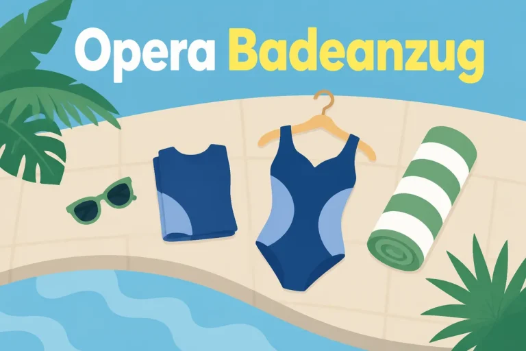 Opera Badeanzug - Illustration