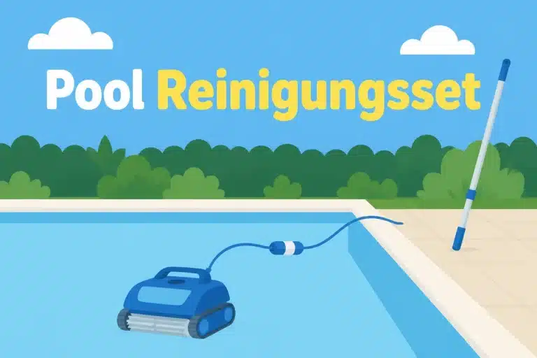 Pool Reinigungsset - Illustration