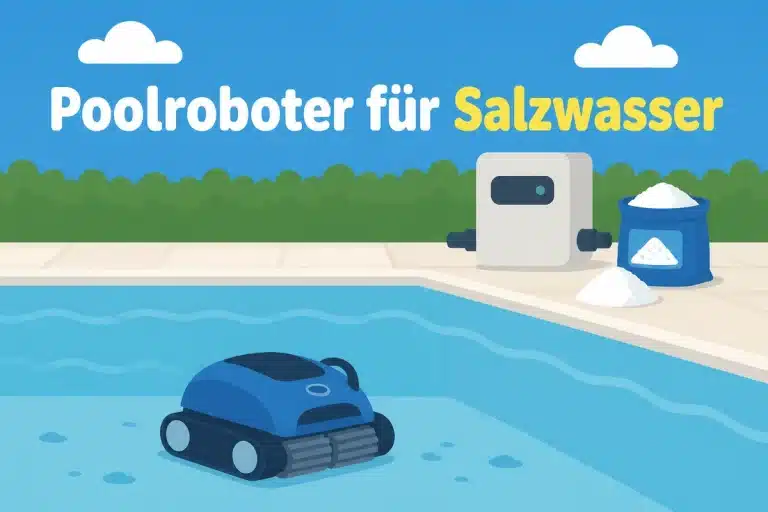 Poolroboter für Salzwasser - Illustration