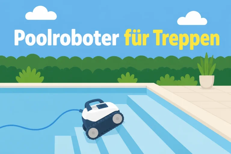 Poolroboter für Treppen - Illustration