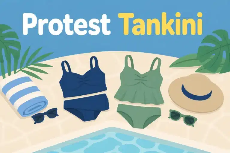 Protest Tankini - Illustration