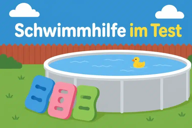 Schwimmhilfe im Test - Illustration