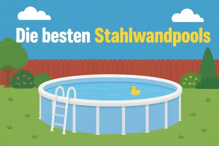 Die besten Stahlwandpools - Illustration