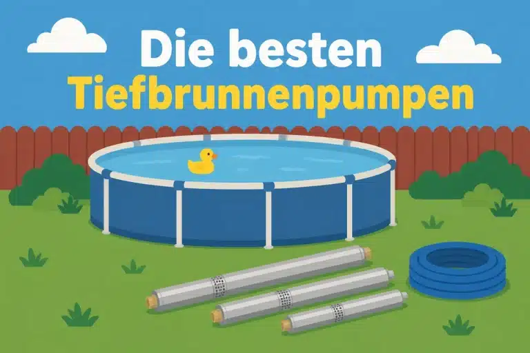 Die besten Tiefbrunnenpumpen - Illustration