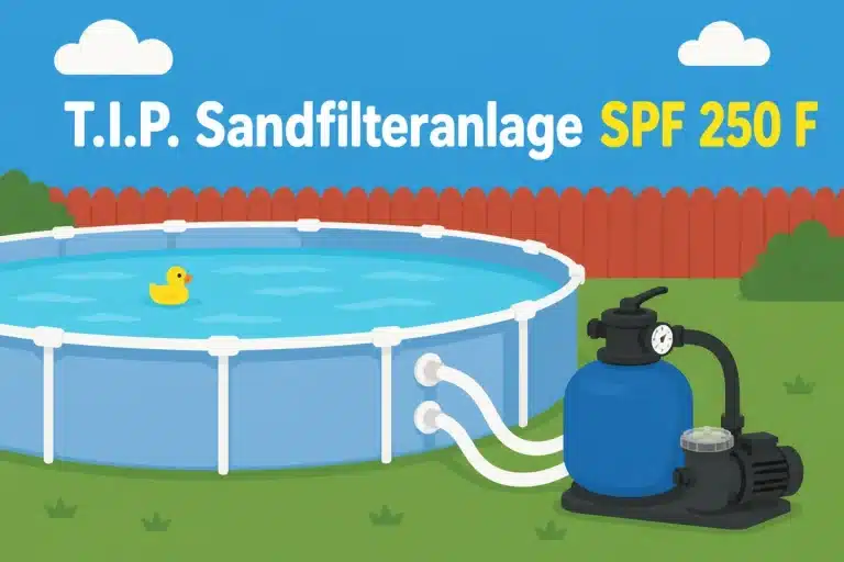 T.I.P. Sandfilteranlage SPF 250 F - Illustration