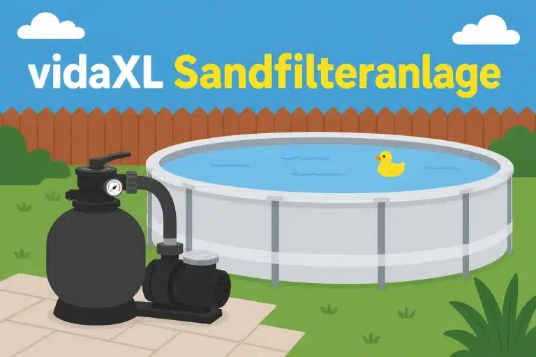 vidaXL Sandfilteranlage - Illustration