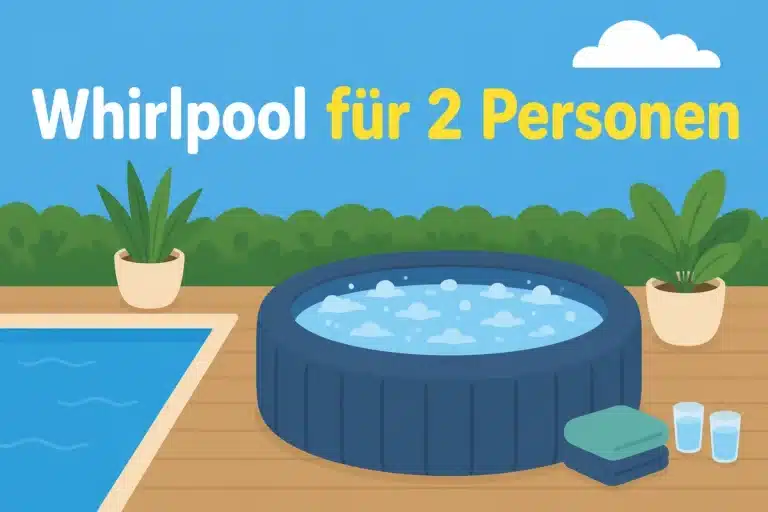 Whirlpool für 2 Personen - Illustration