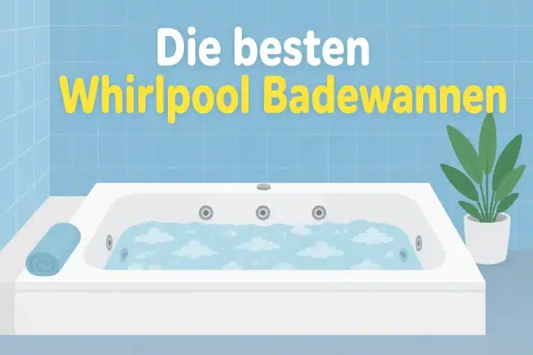 Die besten Whirlpool Badewannen - Illustration