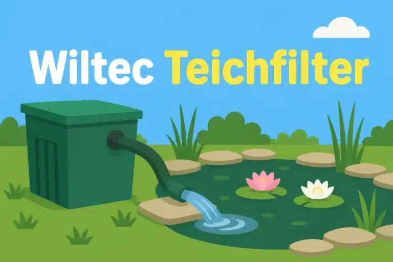 Wiltec Teichfilter - Illustration