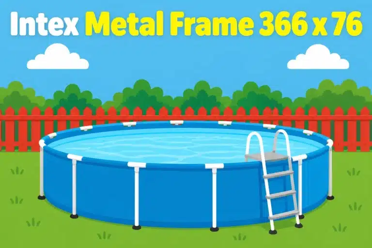 Intex Metal Frame 366 x 76 im Test
